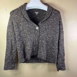 J. Jill Women's Wool Alpaca Blend Knit Button-Front‎ Cardigan Sweater Size Small